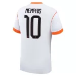 Holland Memphis 10 Fotbollströja Borta VM 2026