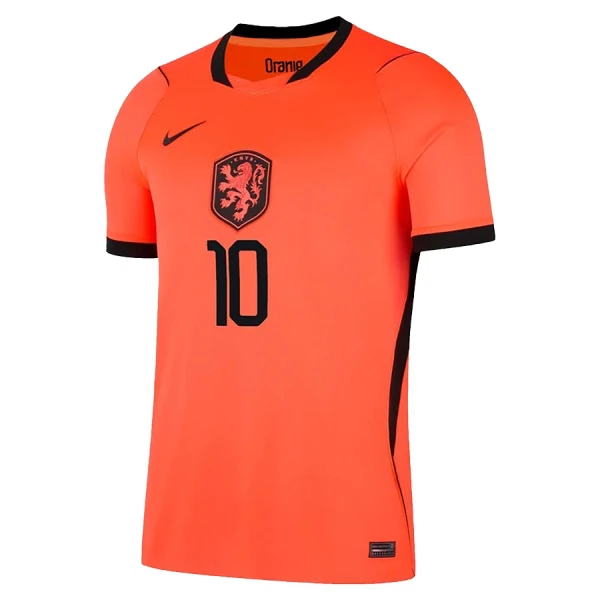 Holland Memphis 10 Fotbollströja Hemma VM 2026