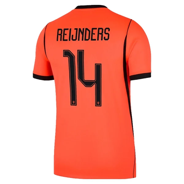 Holland Reijnders 14 Fotbollströja Barn Hemma VM 2026