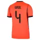 Holland Virgil 4 Fotbollströja Hemma VM 2026