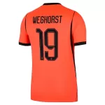 Holland Weghorst 19 Fotbollströja Hemma VM 2026
