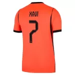 Holland Xavi 7 Fotbollströja Hemma VM 2026