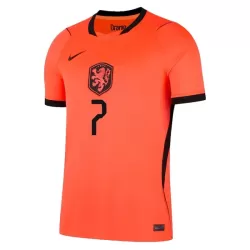 Holland Xavi 7 Fotbollströja Hemma VM 2026