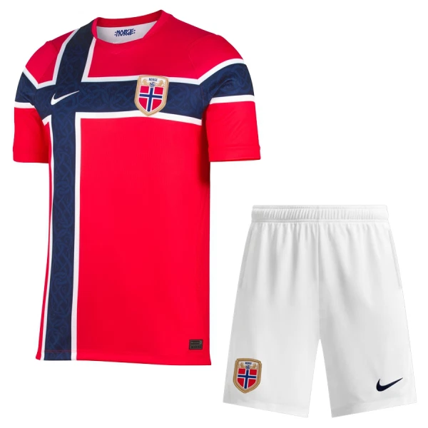 Norge Fotbollströja Barn Hemma VM 2026
