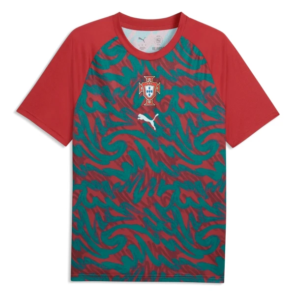 Portugal Pre-Match Fotbollströja VM 2026 Röd