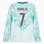 Portugal Ronaldo 7 Fotbollströja Borta VM 2026 Långärmad