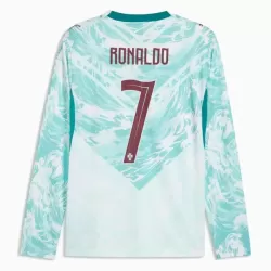 Portugal Ronaldo 7 Fotbollströja Borta VM 2026 Långärmad