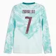 Portugal Ronaldo 7 Fotbollströja Borta VM 2026 Långärmad