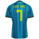 Colombia Luis Díaz 7 Fotbollströja Borta VM 2026