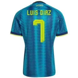Colombia Luis Díaz 7 Fotbollströja Borta VM 2026