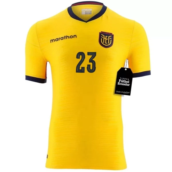 Ecuador Caicedo 23 Fotbollströja Hemma VM 2026