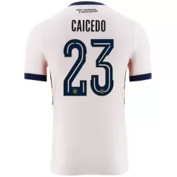 Ecuador Caicedo 23 Fotbollströja Tredje VM 2026