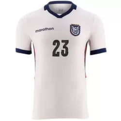 Ecuador Caicedo 23 Fotbollströja Tredje VM 2026