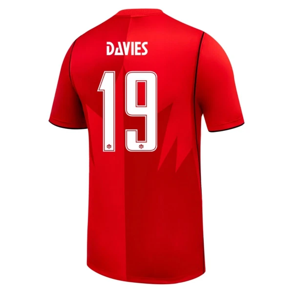 Kanada Davies 19 Fotbollströja Hemma VM 2026 Kanada Davies 19 Fotbollströja Hemma VM 2026