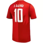 Kanada J. David 10 Fotbollströja Hemma VM 2026