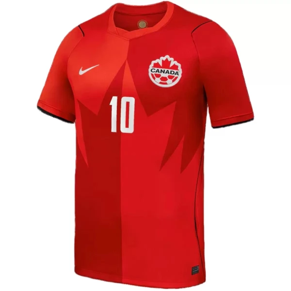 Kanada J. David 10 Fotbollströja Hemma VM 2026