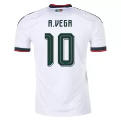 Mexiko A. Vega 10 Fotbollströja Borta VM 2026