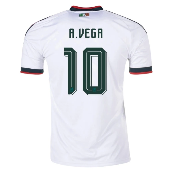 Mexiko A. Vega 10 Fotbollströja Borta VM 2026