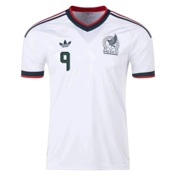 Mexiko Raul 9 Fotbollströja Borta VM 2026
