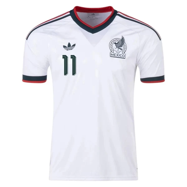 Mexiko S.Gimenez 11 Fotbollströja Borta VM 2026
