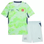Schweiz Fotbollströja Barn Borta VM 2026