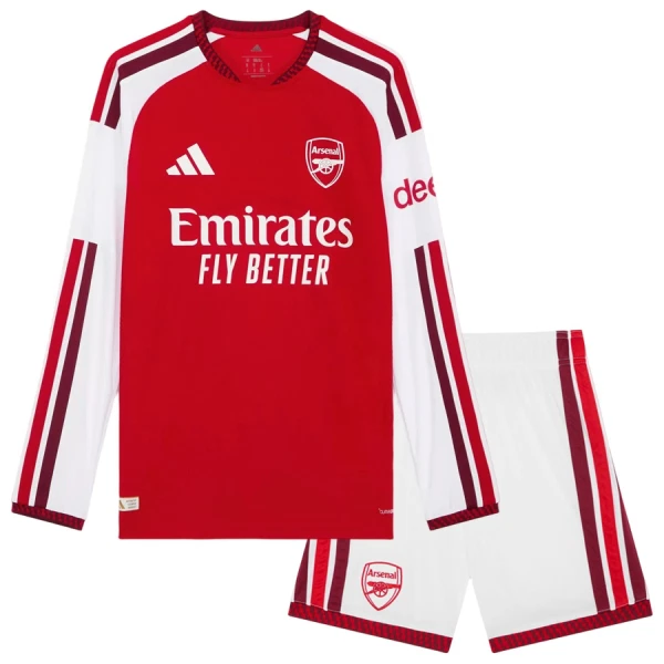 Arsenal Fotbollströja Barn Hemma 2026/27 Långärmad