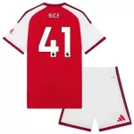 Arsenal Rice 41 Fotbollströja Barn Hemma 2026/27