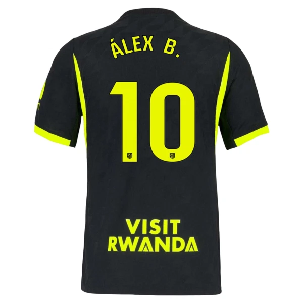 Atlético Madrid Alex B. 10 Fotbollströja Borta 2026/27 Atlético Madrid Alex B. 10 Fotbollströja Borta 2026/27