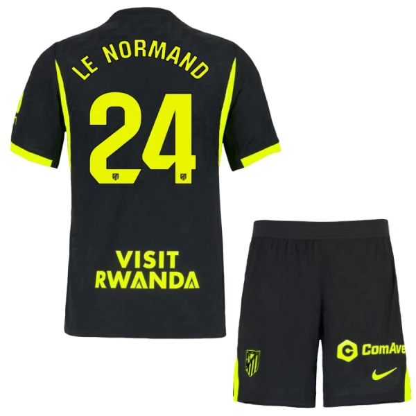 Atlético Madrid Le Normand 24 Fotbollströja Barn Borta 2026/27