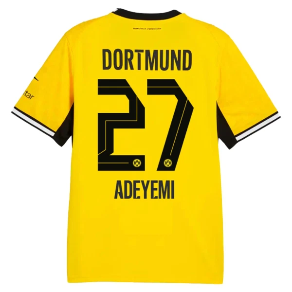 Borussia Dortmund Adeyemi 27 Fotbollströja Hemma 2026/27 Borussia Dortmund Adeyemi 27 Fotbollströja Hemma 2026/27