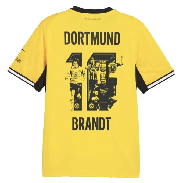 Borussia Dortmund Brandt 10 Fotbollströja Hemma 2026/27 - Speciell Borussia Dortmund Brandt 10 Fotbollströja Hemma 2026/27 - Speciell