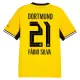 Borussia Dortmund Fabio Silva 21 Fotbollströja Hemma 2026/27 Borussia Dortmund Fabio Silva 21 Fotbollströja Hemma 2026/27