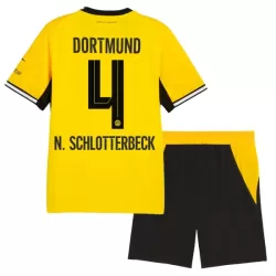 Borussia Dortmund N. Schlotterbeck 4 Fotbollströja Barn Hemma 2026/27