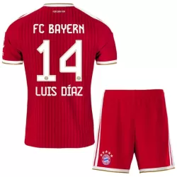 FC Bayern München Luis Díaz 14 Fotbollströja Barn Hemma 2026/27