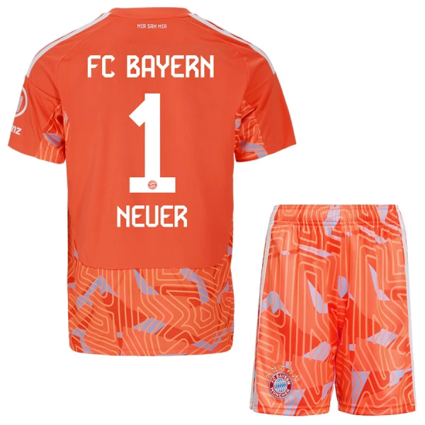 FC Bayern München Neuer 1 Målvakt Fotbollströja Barn Borta 2026/27