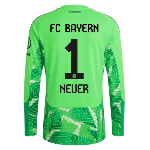 FC Bayern München Neuer 1 Målvakt Fotbollströja Hemma 2026/27 Långärmad