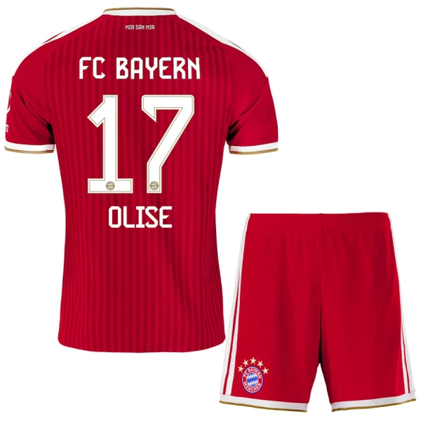 FC Bayern München Olise 17 Fotbollströja Barn Hemma 2026/27