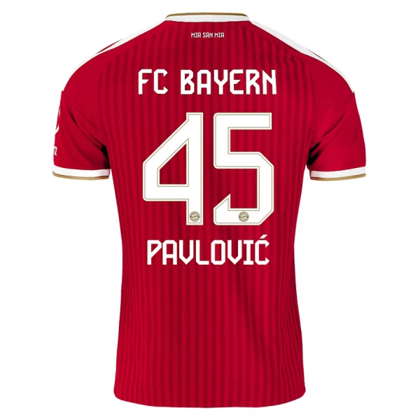 FC Bayern München Pavlovic 45 Fotbollströja Hemma 2026/27