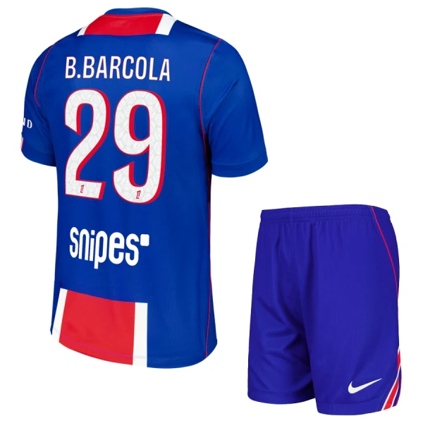 Paris Saint-Germain Bradley Barcola 29 Fotbollströja Barn Hemma 2026/27 Paris Saint-Germain Bradley Barcola 29 Fotbollströja Barn Hemma 2026/27