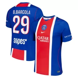 Paris Saint-Germain Bradley Barcola 29 Fotbollströja Hemma 2026/27