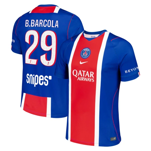 Paris Saint-Germain Bradley Barcola 29 Fotbollströja Hemma 2026/27 Paris Saint-Germain Bradley Barcola 29 Fotbollströja Hemma 2026/27