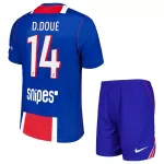 Paris Saint-Germain Desire Doue 14 Fotbollströja Barn Hemma 2026/27