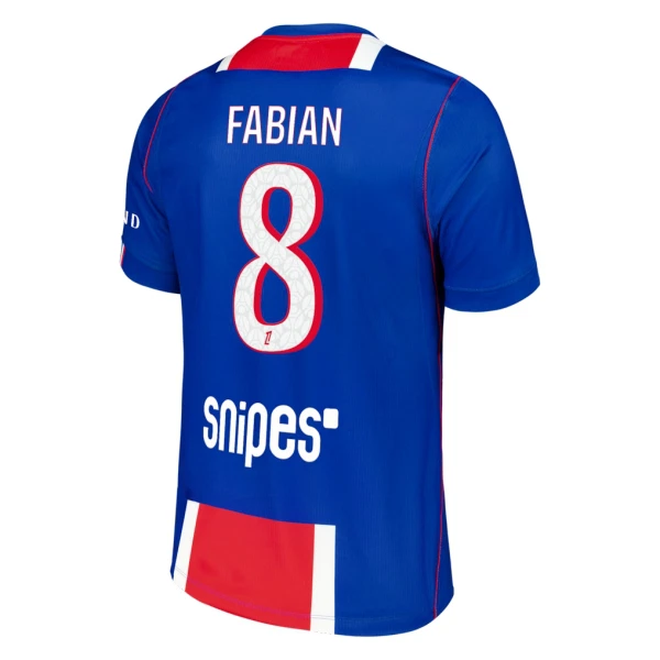 Paris Saint-Germain Fabian 8 Fotbollströja Hemma 2026/27