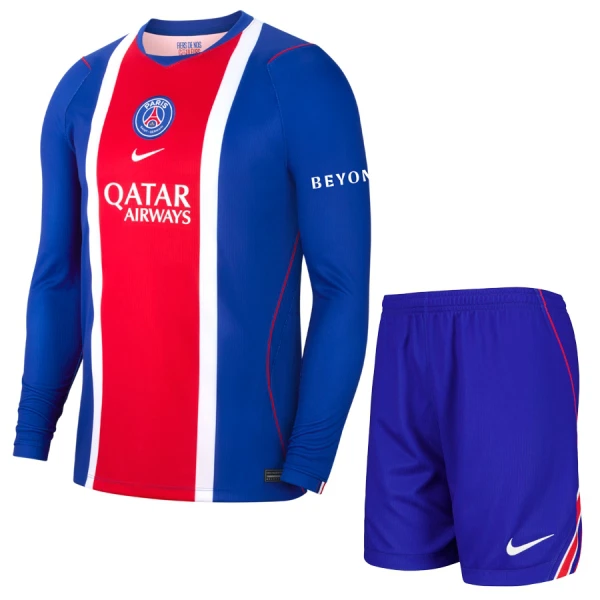 Paris Saint-Germain Fotbollströja Barn Hemma 2026/27 Långärmad Paris Saint-Germain Fotbollströja Barn Hemma 2026/27 Långärmad