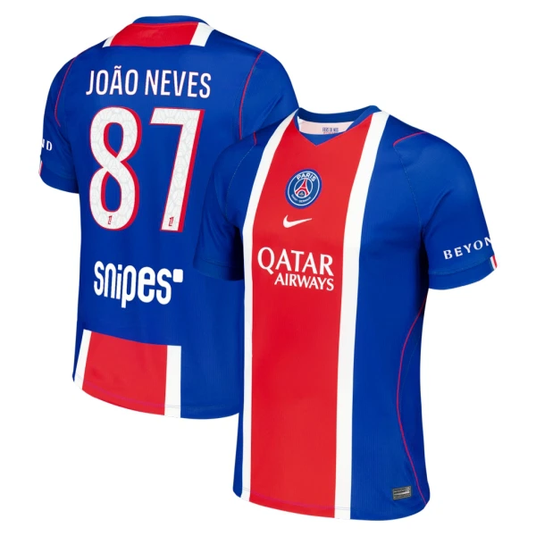Paris Saint-Germain Joao Neves 87 Fotbollströja Hemma 2026/27 Paris Saint-Germain Joao Neves 87 Fotbollströja Hemma 2026/27