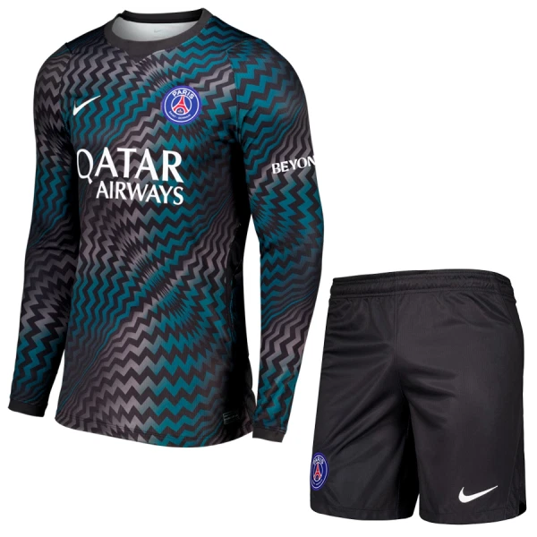 Paris Saint-Germain Målvakt Fotbollströja Barn Hemma 2026/27 Långärmad Paris Saint-Germain Målvakt Fotbollströja Barn Hemma 2026/27 Långärmad