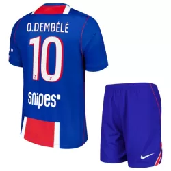 Paris Saint-Germain O. Dembele 10 Fotbollströja Barn Hemma 2026/27