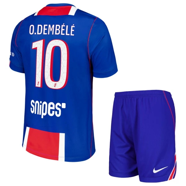 Paris Saint-Germain O. Dembele 10 Fotbollströja Barn Hemma 2026/27 Paris Saint-Germain O. Dembele 10 Fotbollströja Barn Hemma 2026/27