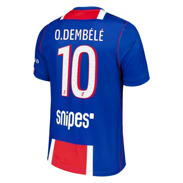 Paris Saint-Germain O. Dembele 10 Fotbollströja Barn Hemma 2026/27