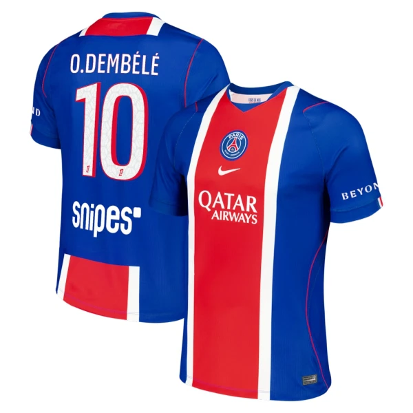 Paris Saint-Germain O. Dembele 10 Fotbollströja Hemma 2026/27